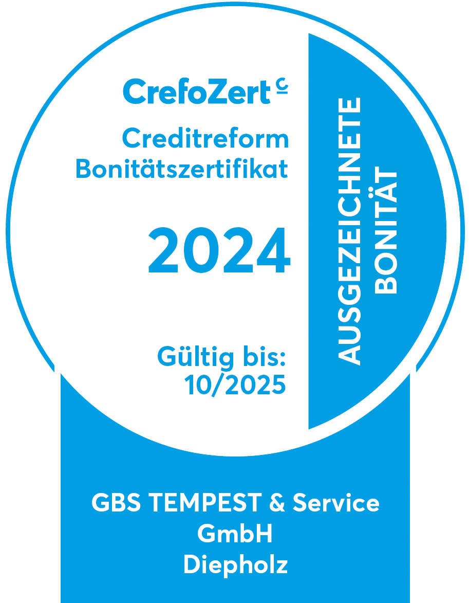 CrefoZert 2024 | Creditreform Bonitätszertifikat